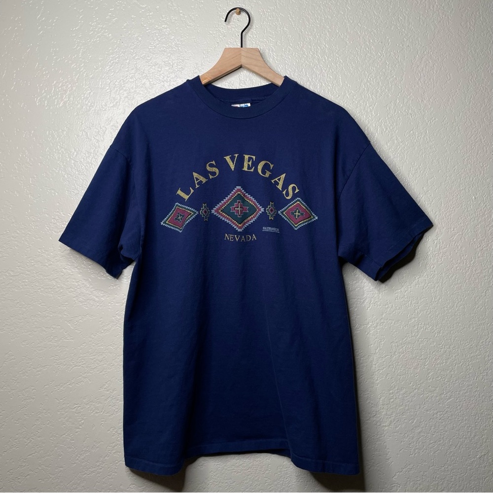 90s Vintage Las Vegas Nevada Single Stitch T-Shirt Real American 1993 - Picture 2 of 9